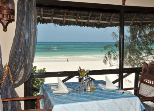 Hôtel sur la plage de Diani Mombasa