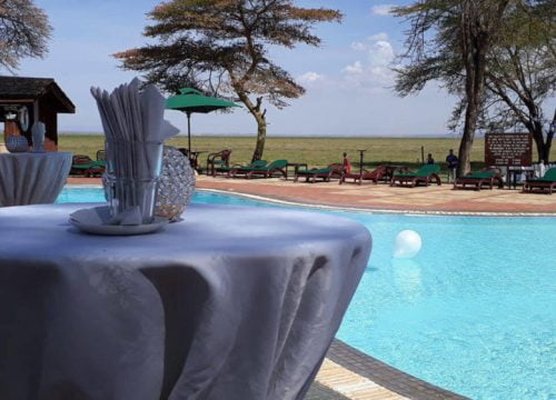 Lodge à Amboseli Kilimandjaro