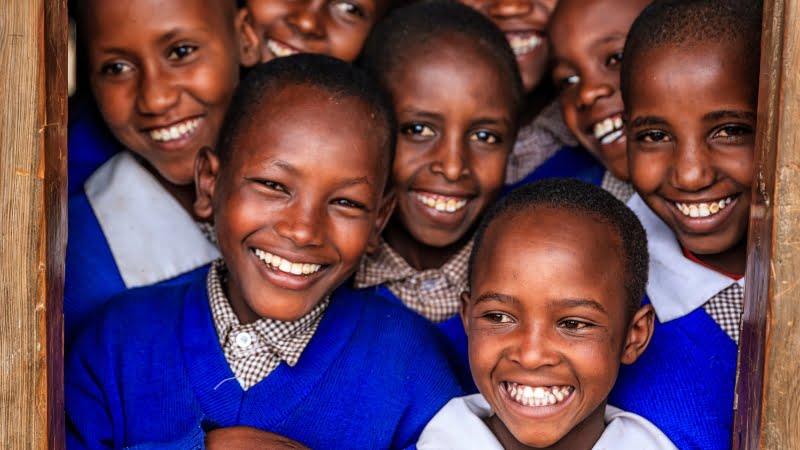 Visite d'une école à Kimintent