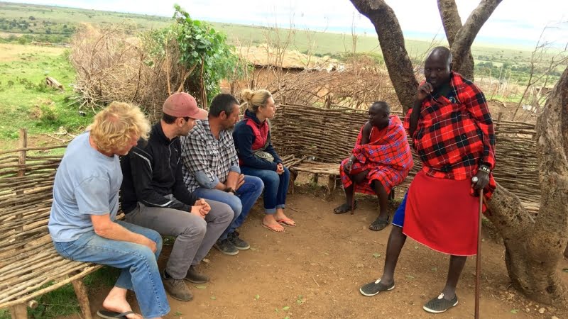 Visite d'un village Masai